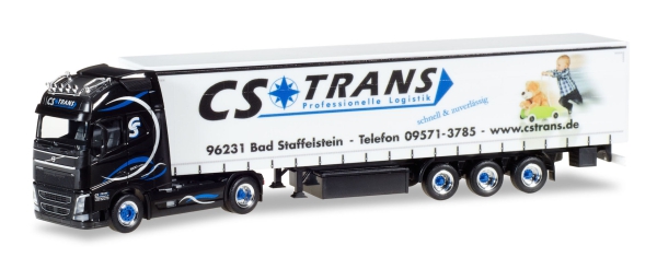 Herpa 931519 | H0 Volco FH GI. XL Gardinenplanen-SA "CS Trans"